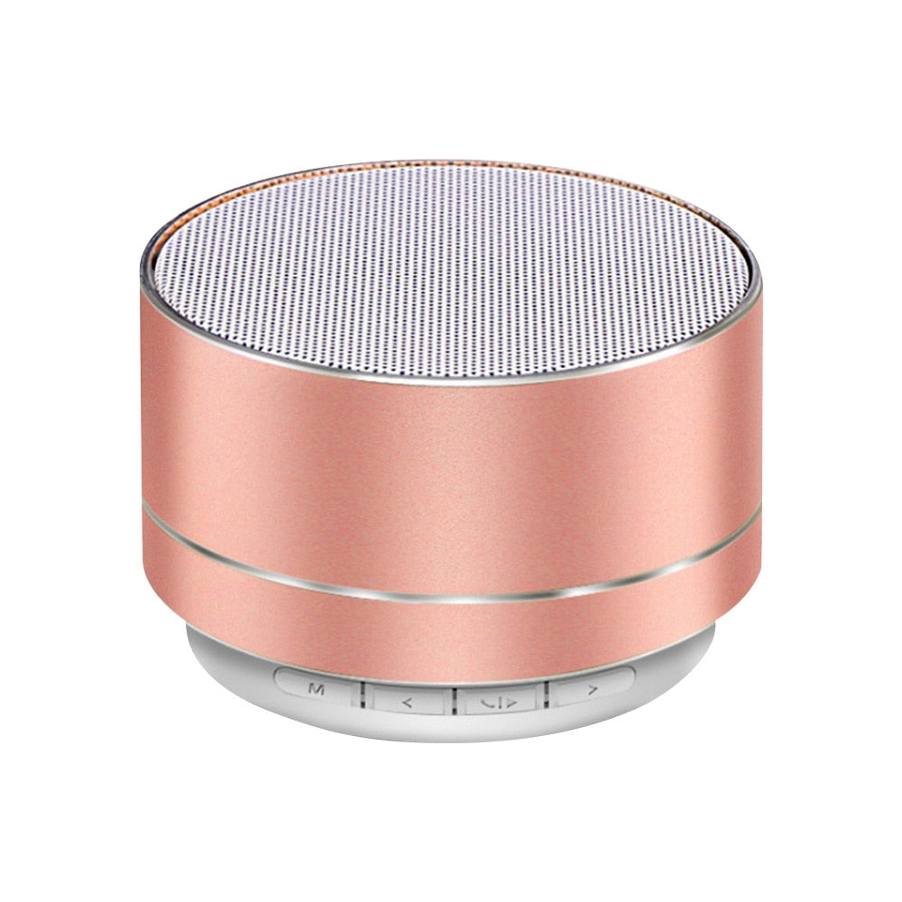 Round Mini Portable Speakers