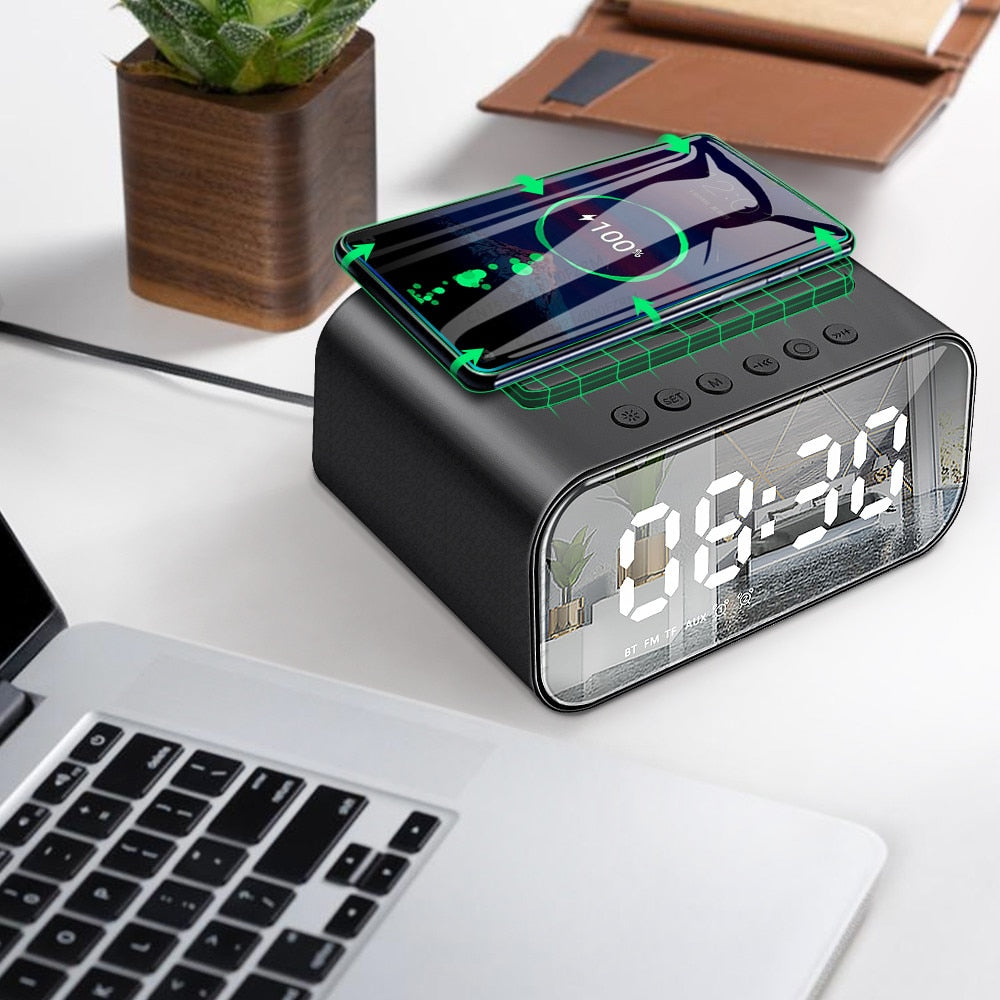 Bluetooth LED Display Alarm CLock & Chargers