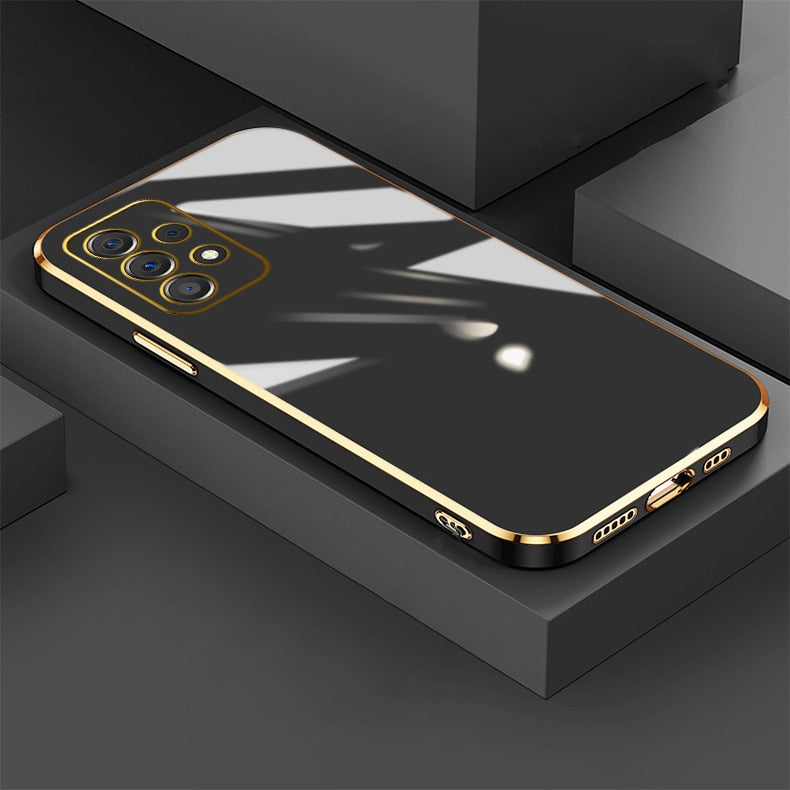 Glossy Plated Phone Case For Samsung Galaxy